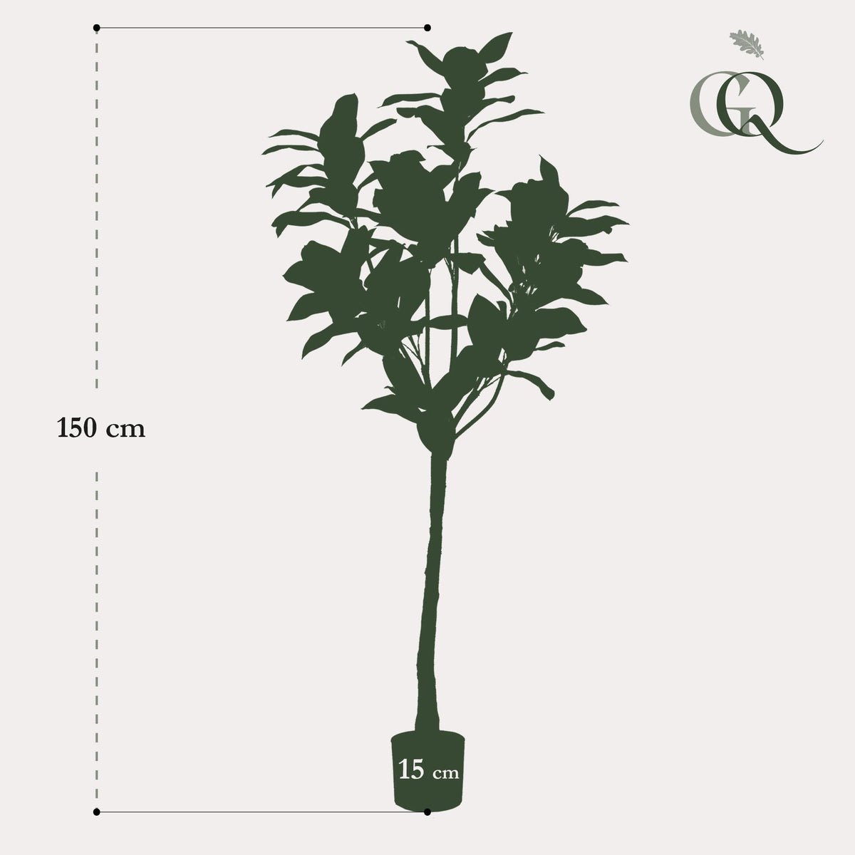 Plante artificielle - Magnolia Grandiflora - 150 cm
