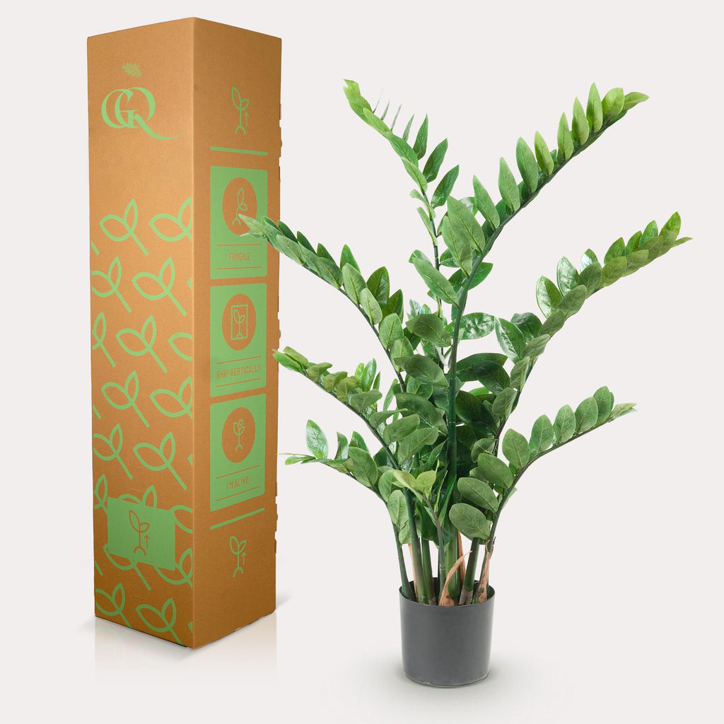 Plante artificielle - Zamioculcas - Palmier d'intérieur - 110 cm