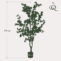 Kunstplant - Kersenbloesem - Wit - 175cm