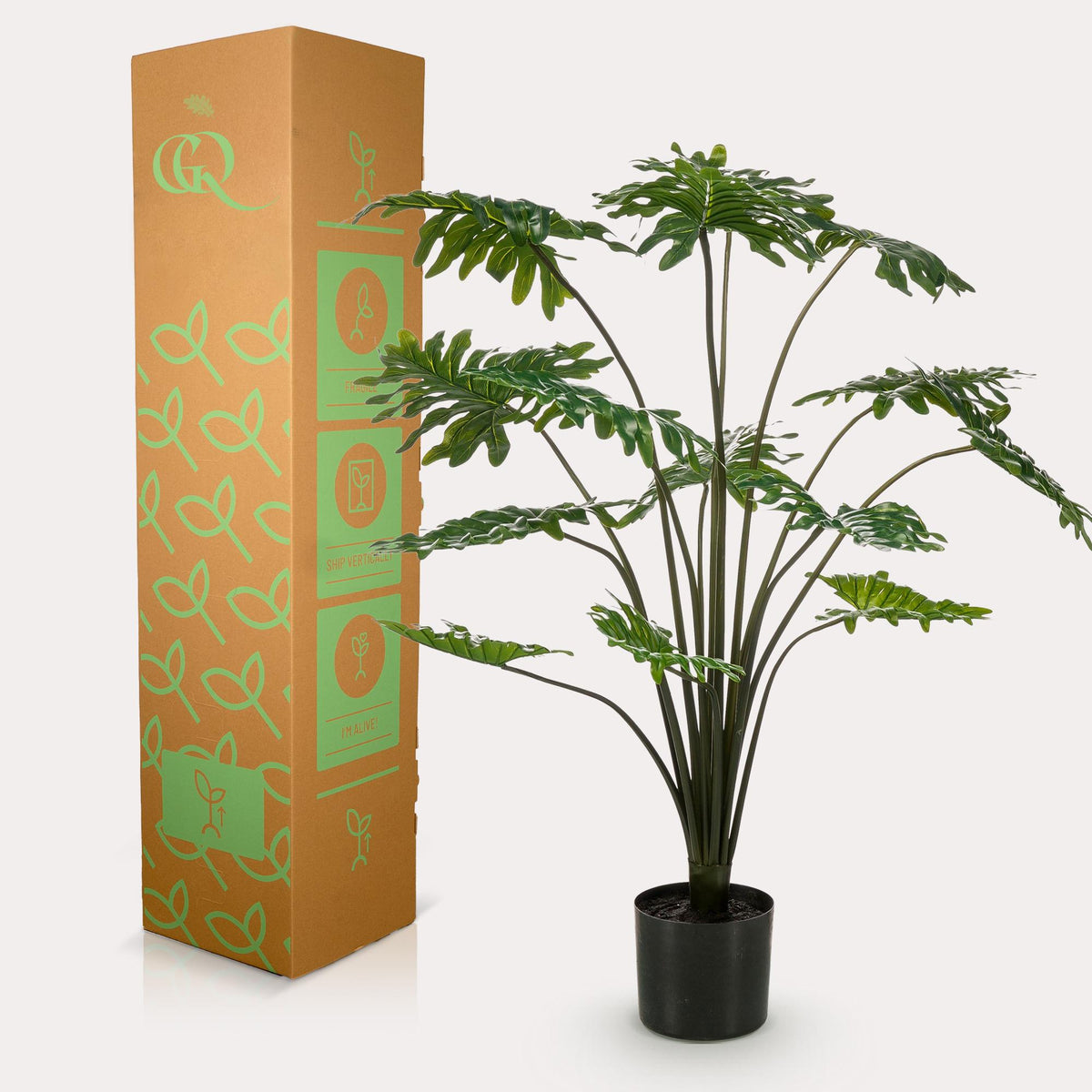 Philondendron - 105 cm - kunstpflanze