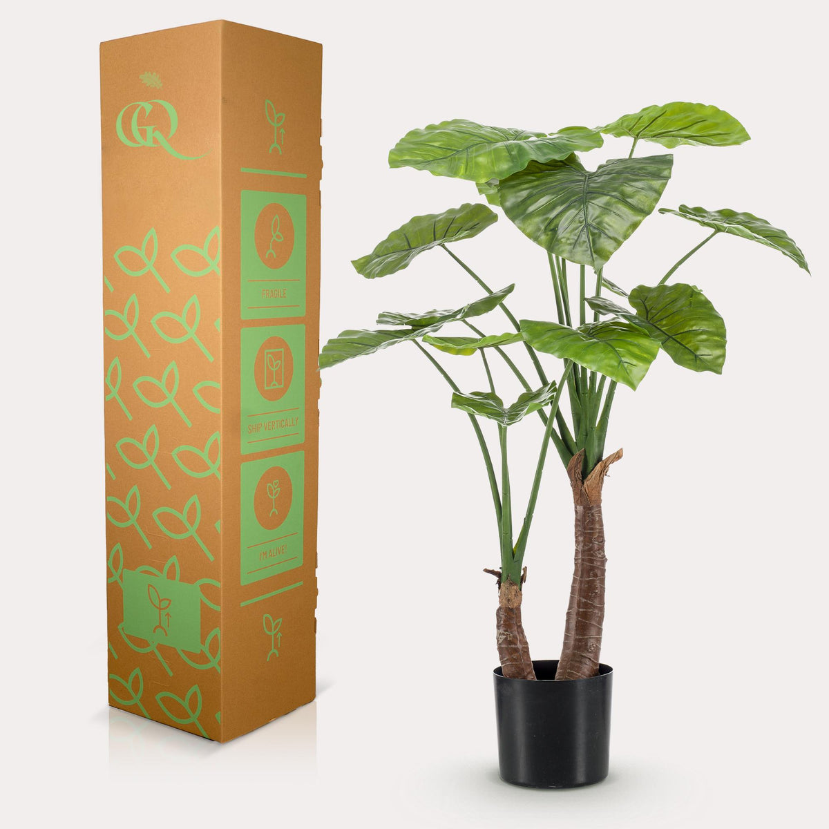 plante artificielle - Alocasia - Oreille d'éléphant - 110cm