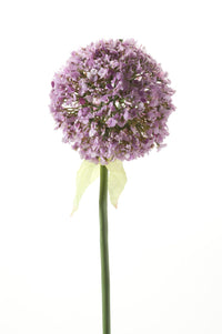 Kunstblumen - Alliumblume lila x 7 - 70 cm