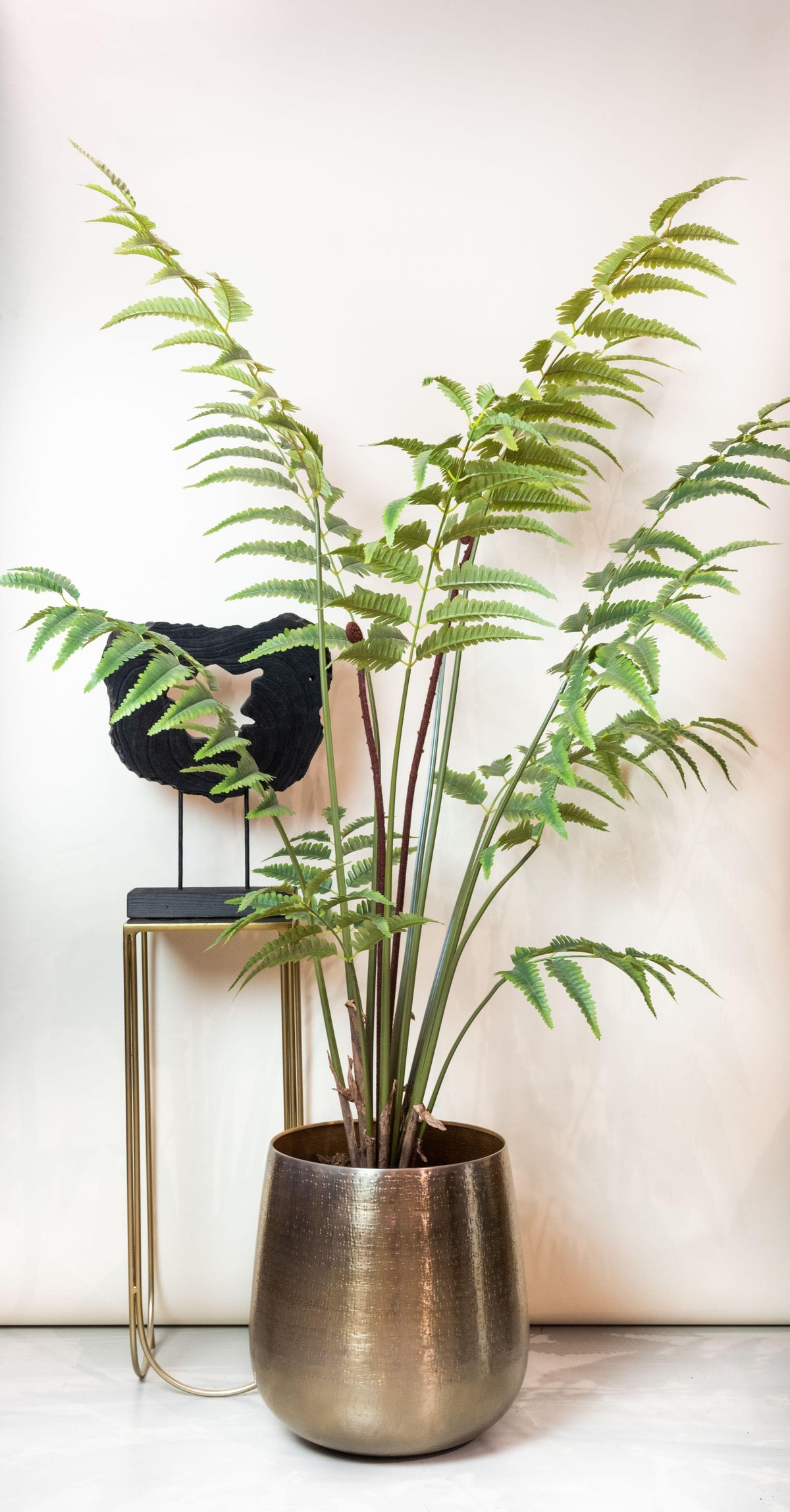 Plante artificielle - Rumohra Adiantiformis - Fougère de cuir - 180 cm