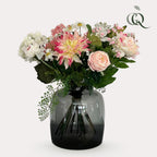 Fleurs artificielles - Bouquet M - Amoureux du pastel - 40 cm