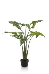 Kunstplant - Alocasia Frydek - Olifantsoor - 120 cm