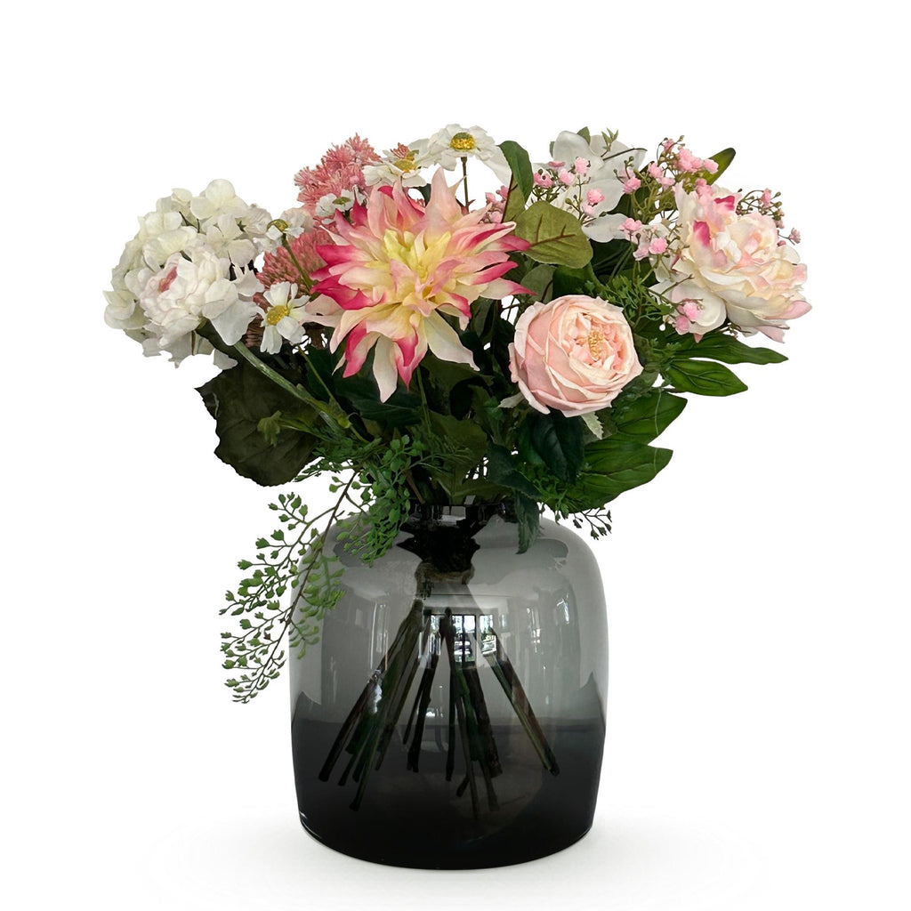 Fleurs artificielles - Bouquet M - Amoureux du pastel - 40 cm