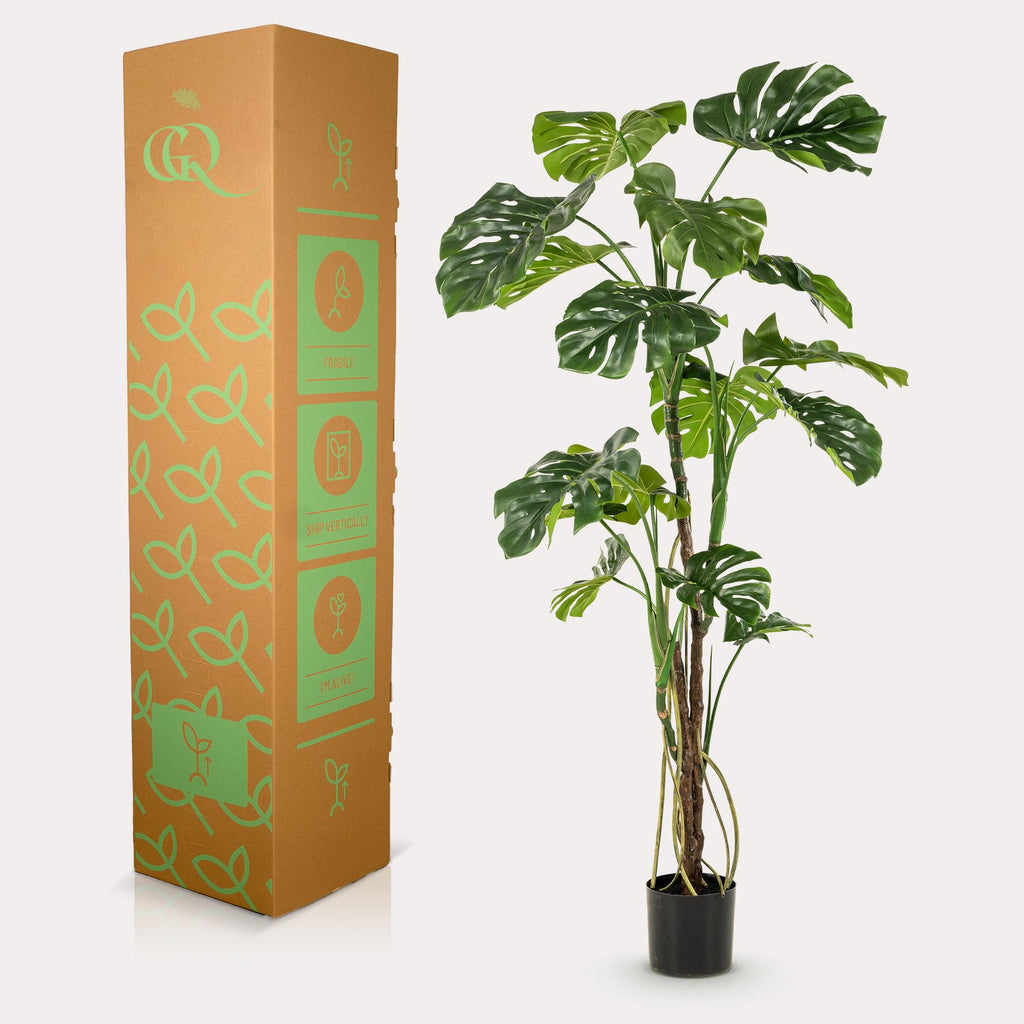 plante artificielle - Monstera - Plante à trous - 180 cm
