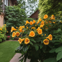 Green boutiQ - Trompetbloem - Campsis radicans Madame Galen