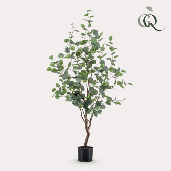 Kunstplant - Eucalyptus - Blauwe Gomboom  - 120 cm