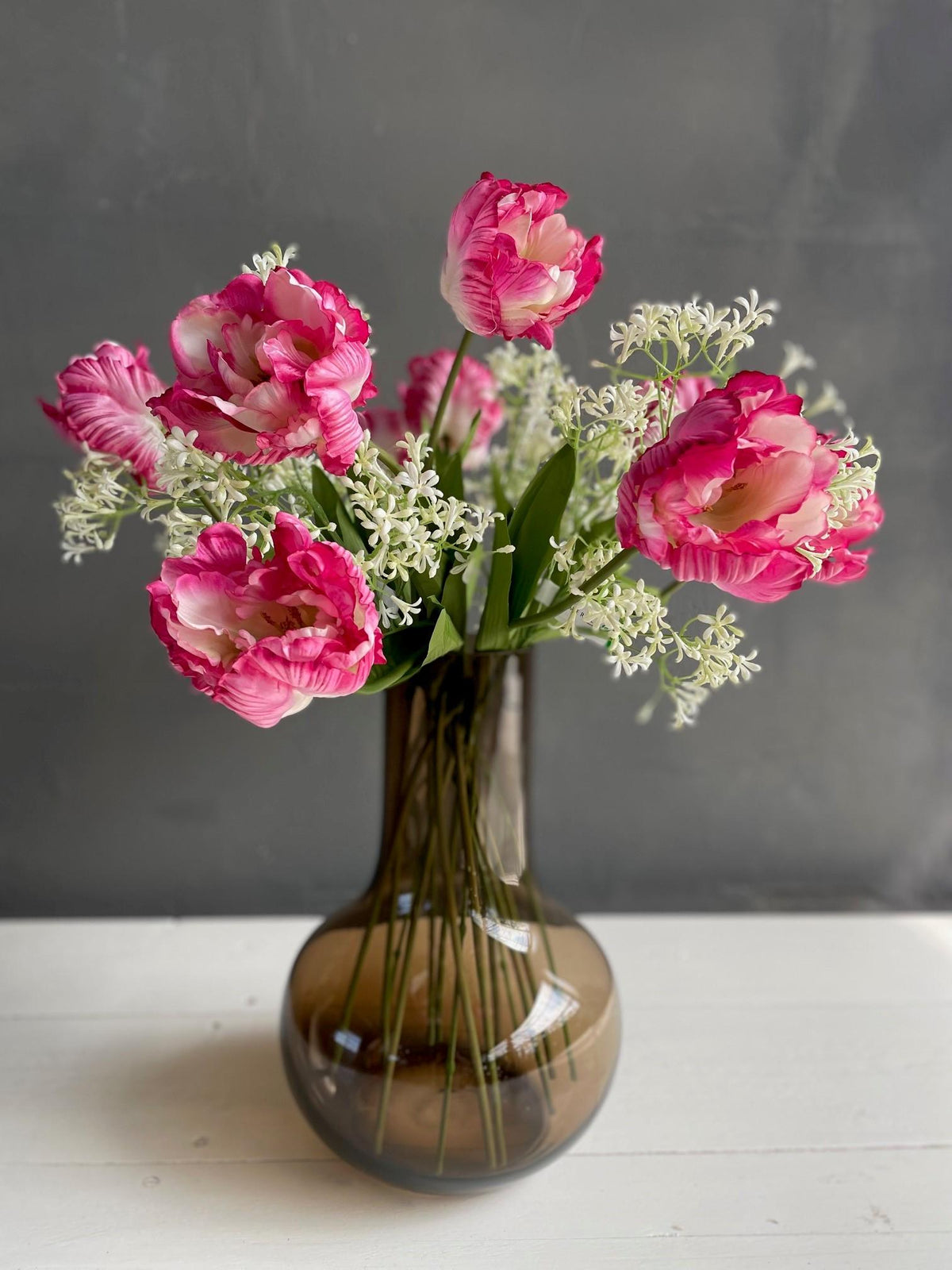 Fleurs artificielles - Bouquet L - Romantic Glam - 80cm