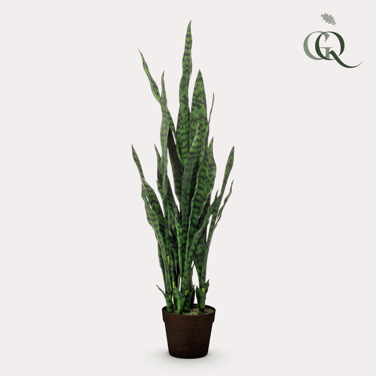 Künstliche Pflanze - Sansevieria Black Coral - Bogenhanf - 97 cm