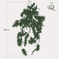 Kunstplant - Philodendron - Klimmende boomliefhebber - 80 cm