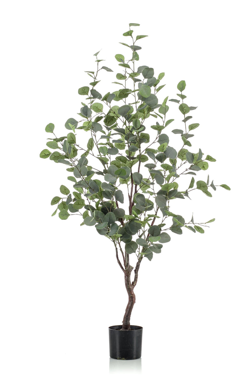 Kunstplant - Eucalyptus - Blauwe Gomboom  - 120 cm