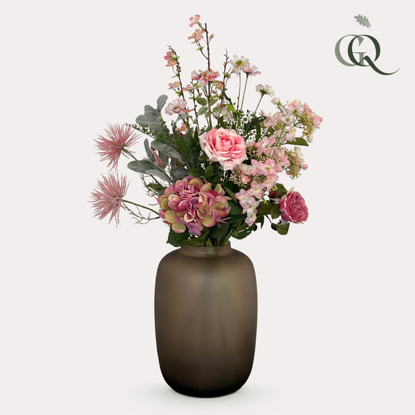 Kunstbloemen - Boeket L - Pretty Pink - 89 cm