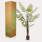 Plante artificielle - Rumohra Adiantiformis - Fougère de cuir - 150 cm