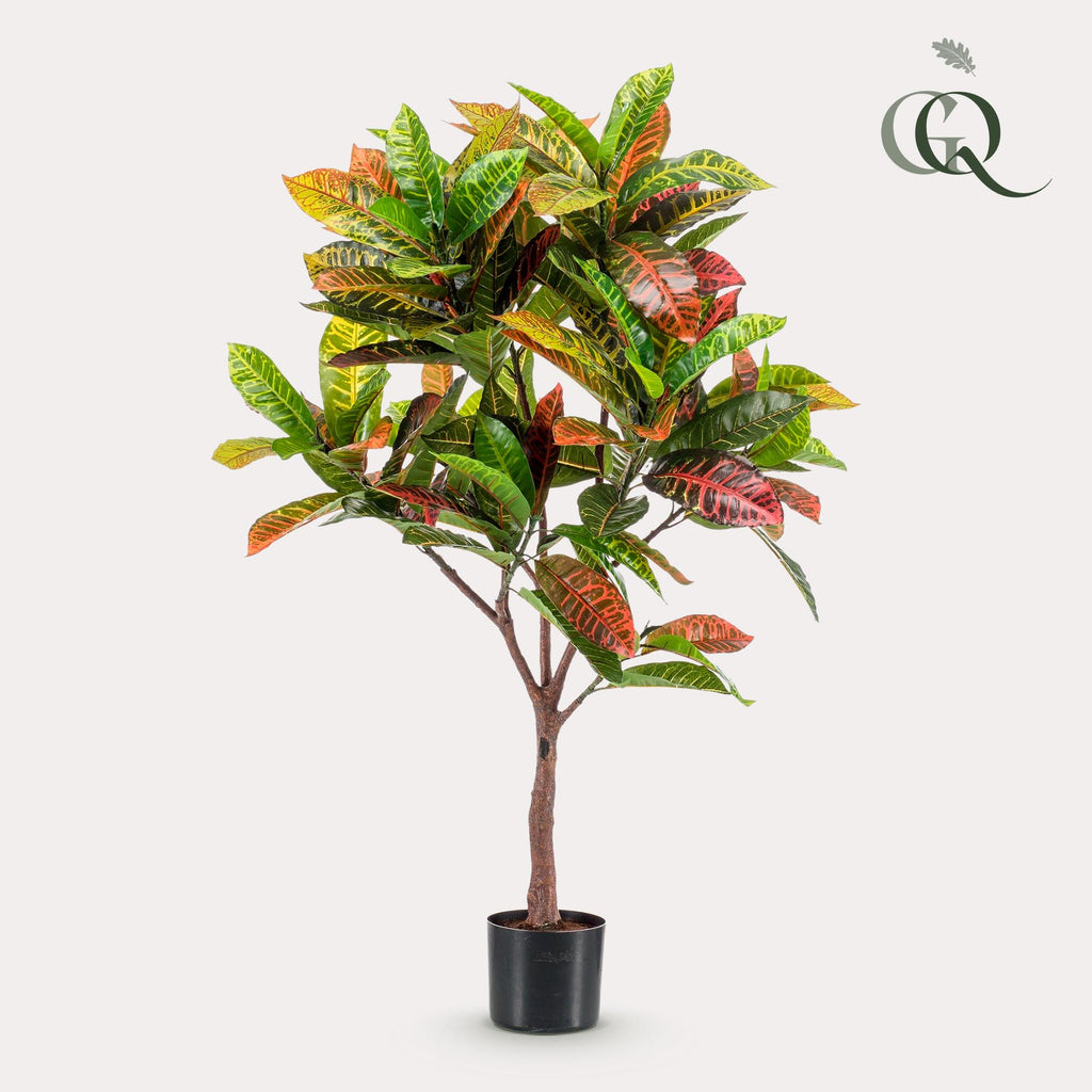 Plante artificielle - Croton Codiaeum - Croton - 120 cm