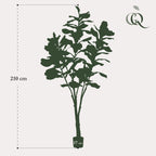 Plante artificielle - Ficus Lyrata - Figuier lyre - 210 cm