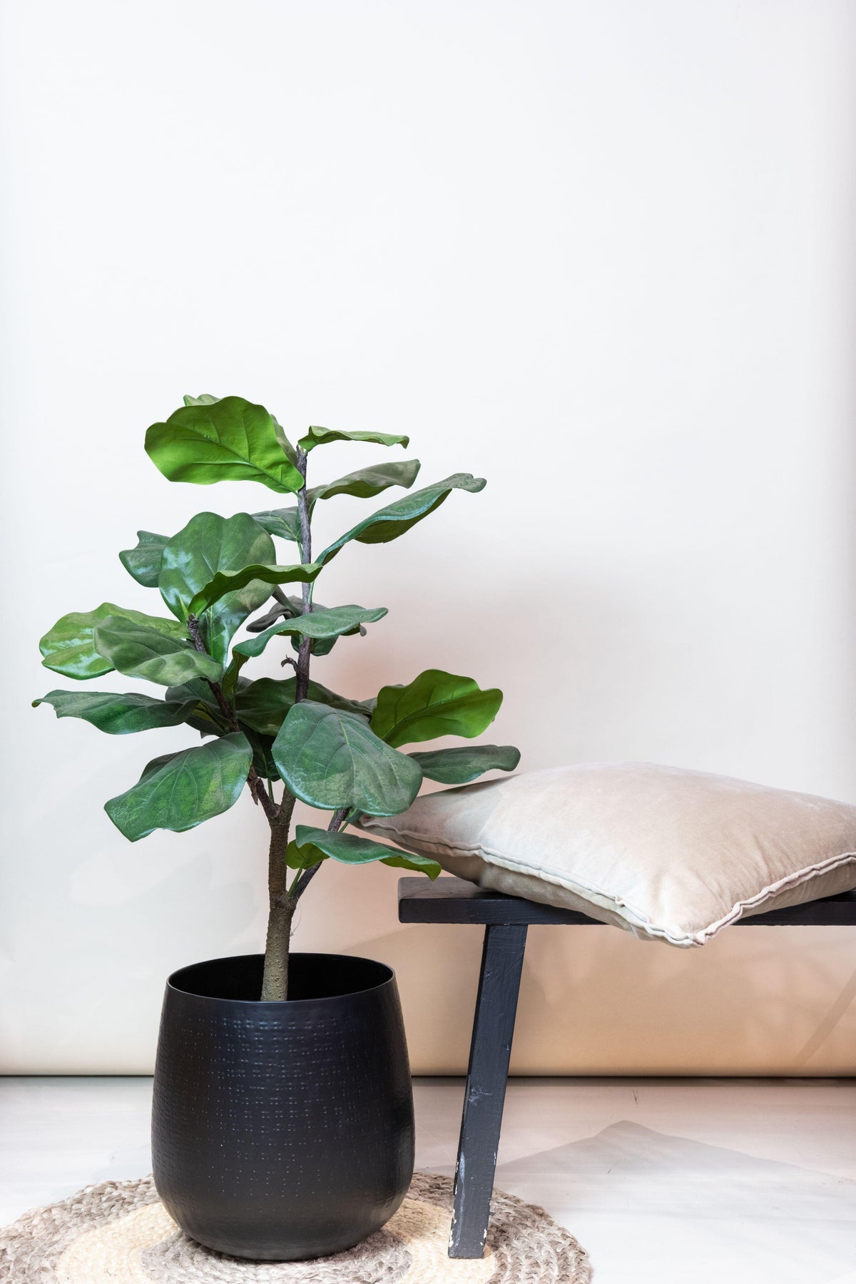 Ficus Lyrata - Tabakspflanze - 100 cm - kunstpflanze