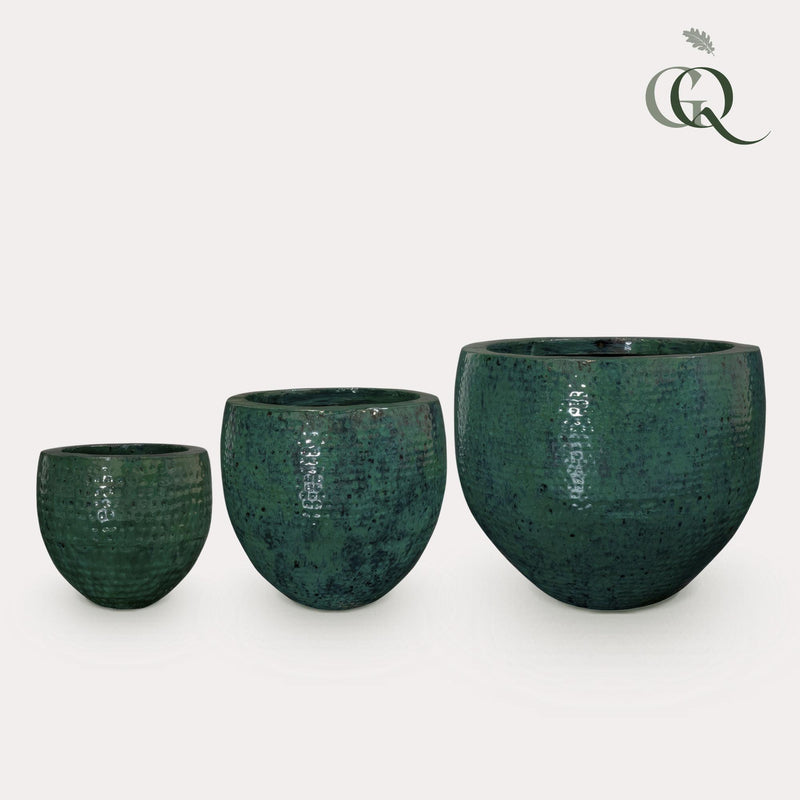 Set van 3 potten - Thom Ocean metaal - Width