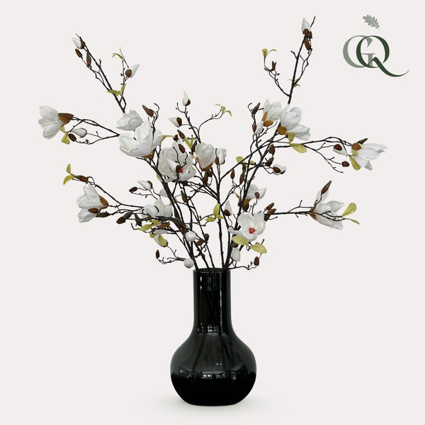 Kunstbloemen Solo - Crème - Magnolia Branches - x 4 - 105cm