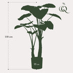 plante artificielle - Alocasia - Oreille d'éléphant - 110cm