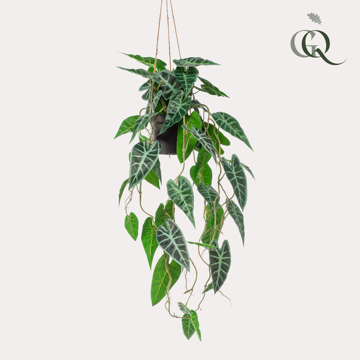 Plante artificielle - Alocasia - Oreille d'éléphant - 80 cm