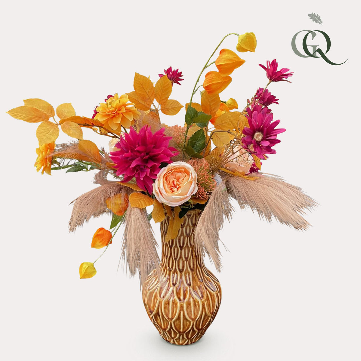 Kunstbloemen - Boeket - L - Peachy - 90cm